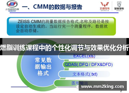 燃脂训练课程中的个性化调节与效果优化分析